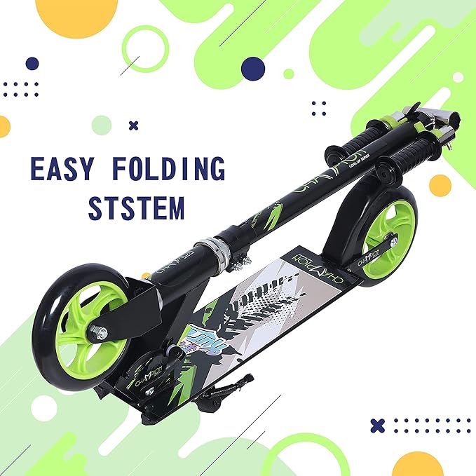Champion Kick Scooter for Kids 2 Wheels Steel Frame - Image 4