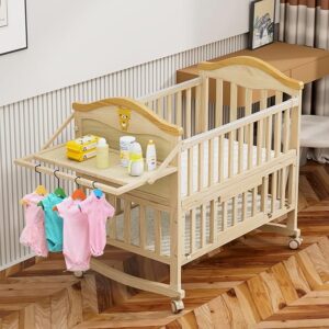 Baby Teddy Patented 11 in 1 Multifunctional Baby Crib