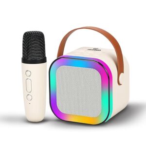 Wembley Rechargeable Karaoke Mic with Speaker for Singing