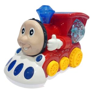 Cute Train Toy with Music and 3D Lighting Effects